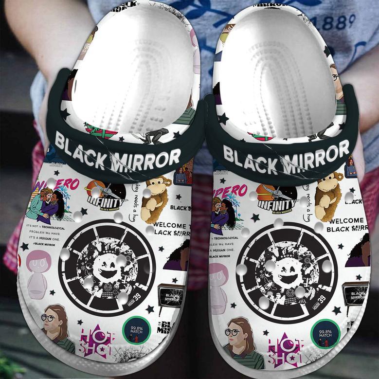 Black Mirror Movie Crocs Crocband Clogs Shoes