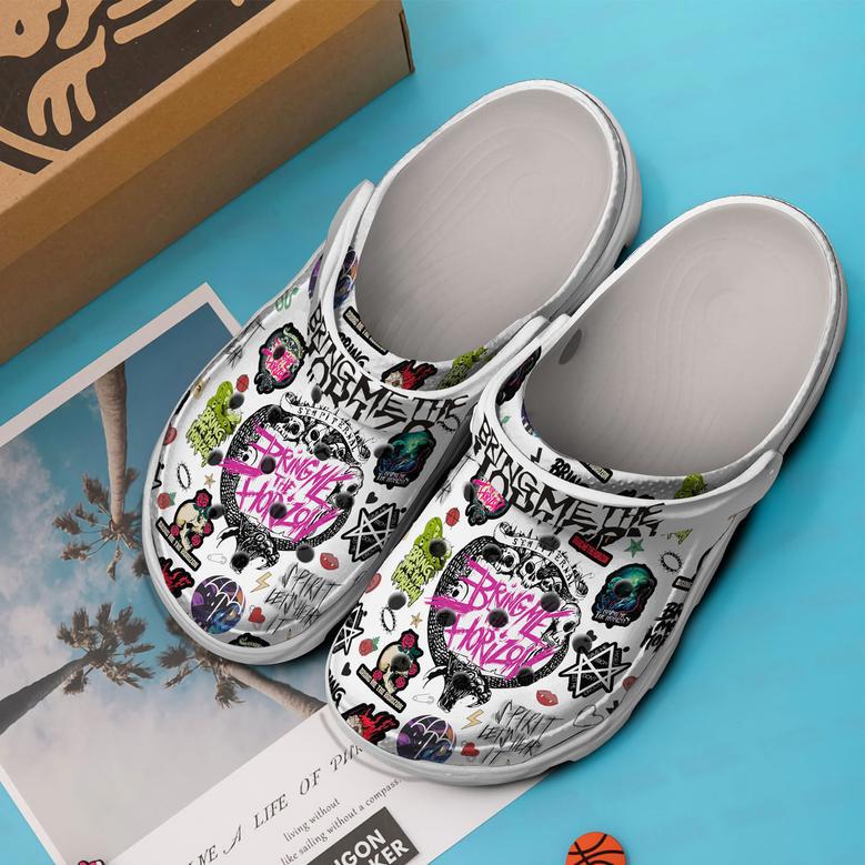 Bring Me The Horizon Music Crocs Crocband Clogs Shoes