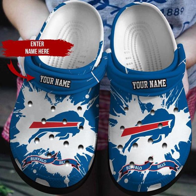 Buffalo Bills Nfl Sport Crocs Crocband Clogs Shoes