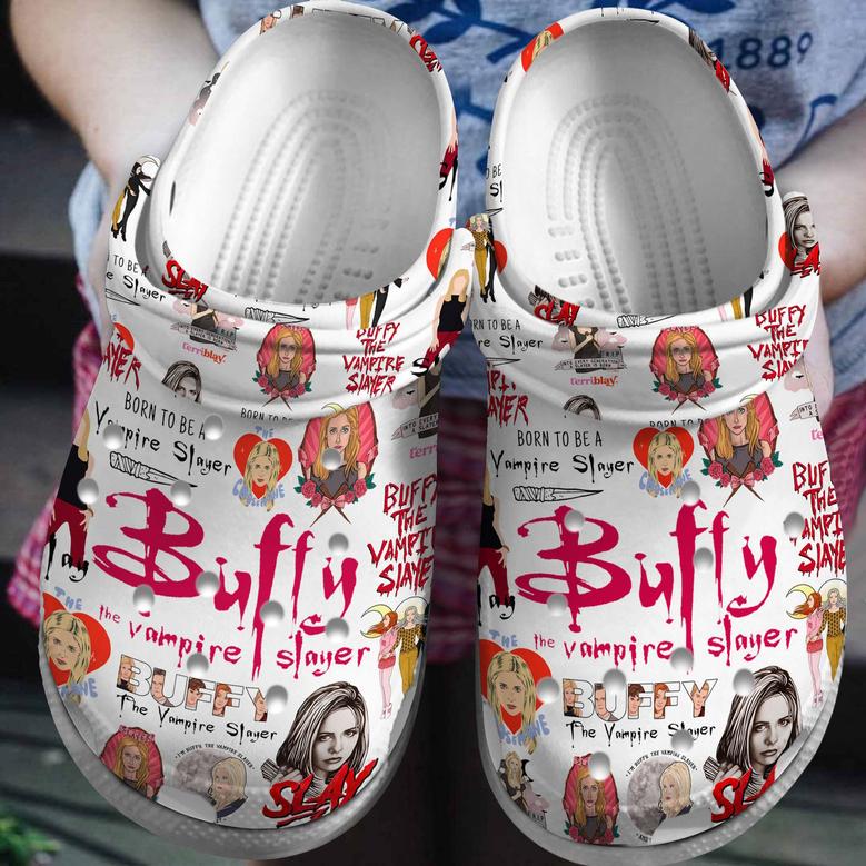 Buffy The Vampire Slayer Tv Series Crocs Crocband Clogs Shoes
