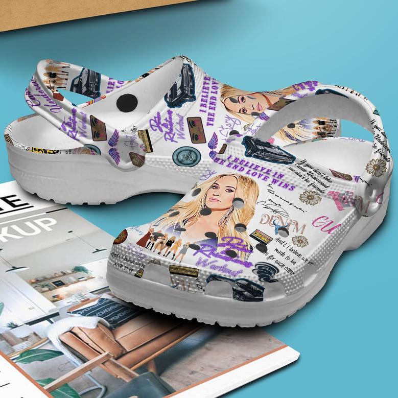 Carrie Underwood Music Crocs Crocband Clogs Shoes