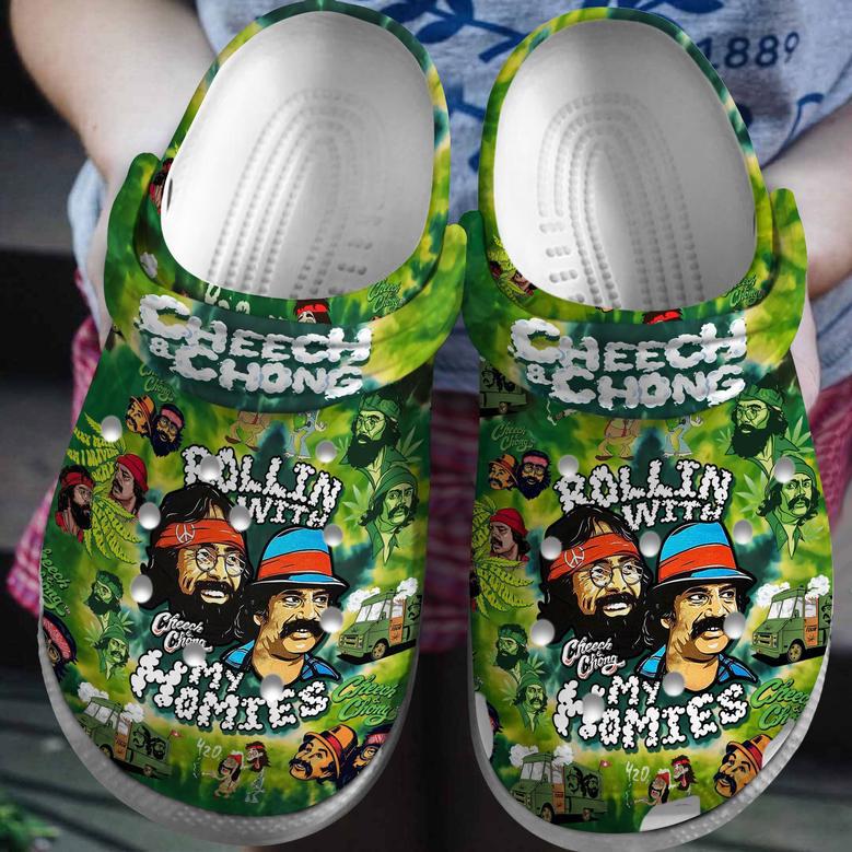 Cheech And Chong Celebrity Crocs Crocband Clogs Shoes