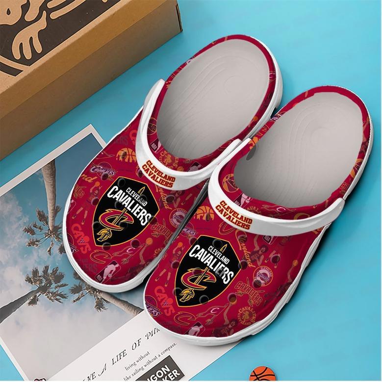 Cleveland Cavaliers Nba Sport Crocs Crocband Clogs Shoes