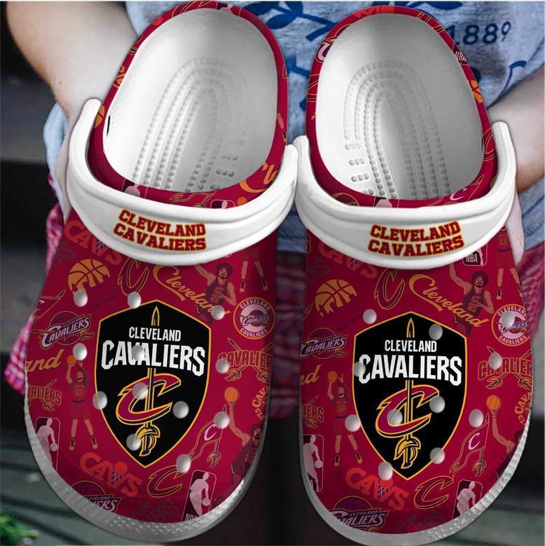 Cleveland Cavaliers Nba Sport Crocs Crocband Clogs Shoes