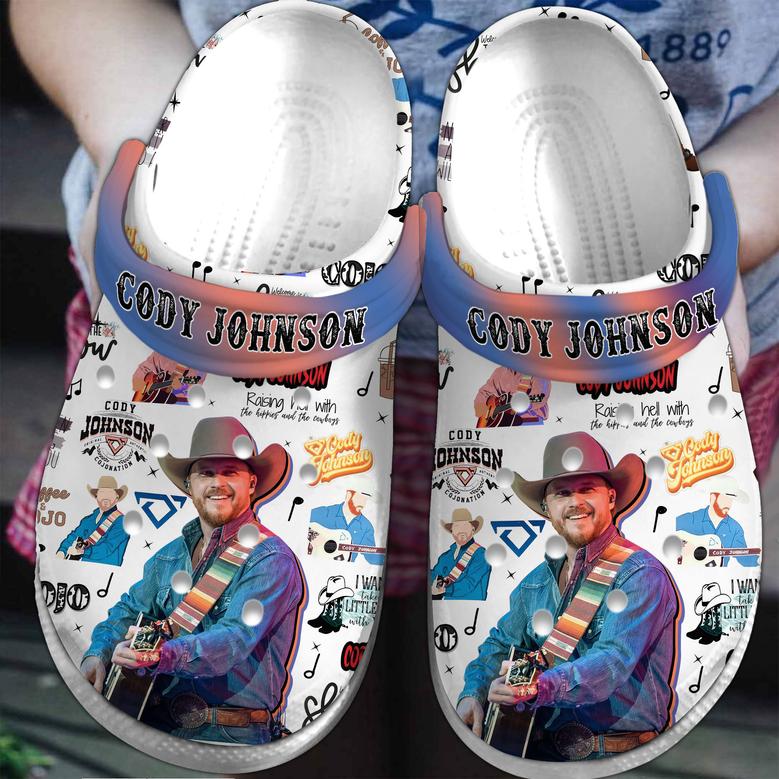 Cody Johnson Music Crocs Crocband Clogs Shoes