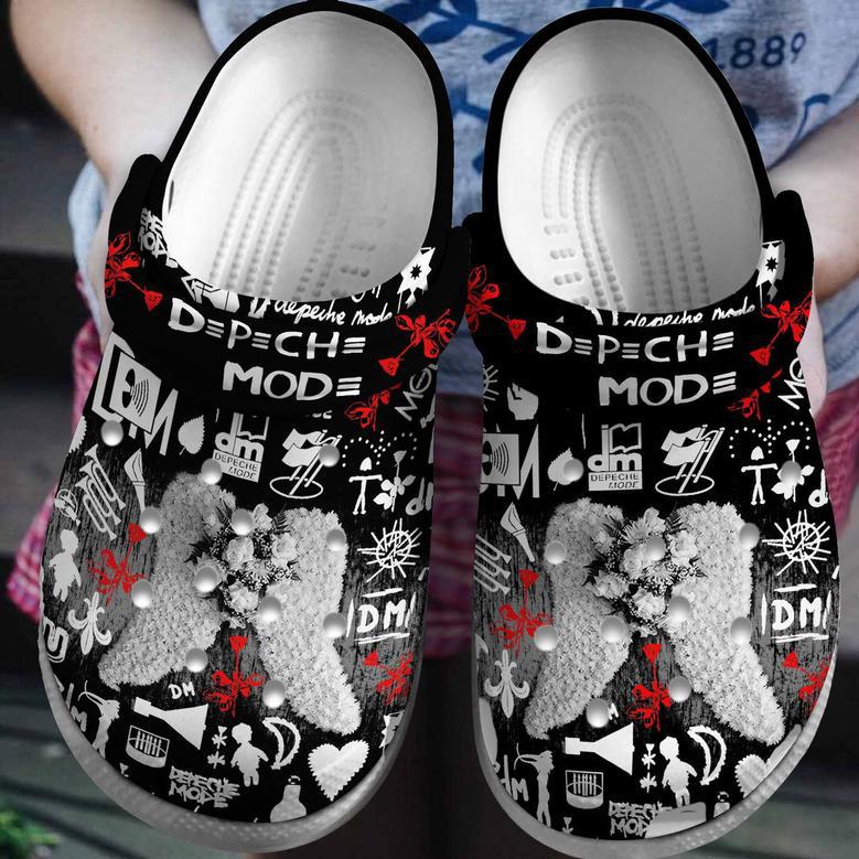 Depeche Mode Music Crocs Crocband Clogs Shoes