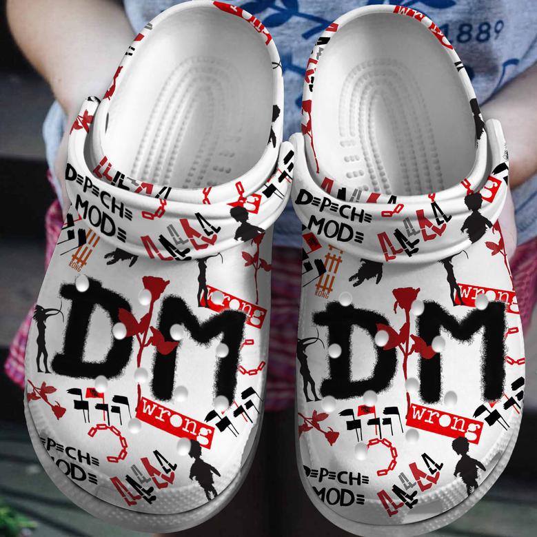 Depeche Mode Music Crocs Crocband Clogs Shoes