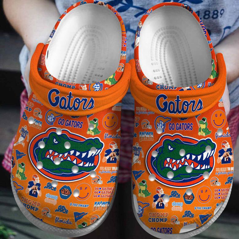 Florida Gators Ncaa Sport Crocs Crocband Clogs Shoes