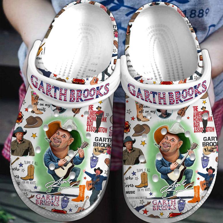 Garth Brooks Music Crocs Crocband Clogs Shoes