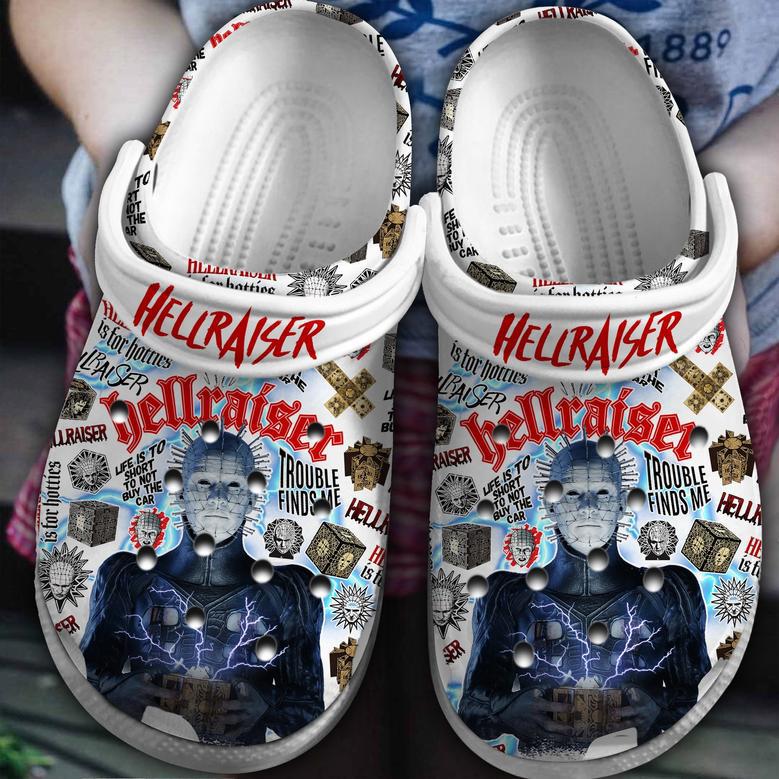 Hellraiser Movie Halloween Crocs Crocband Clogs Shoes