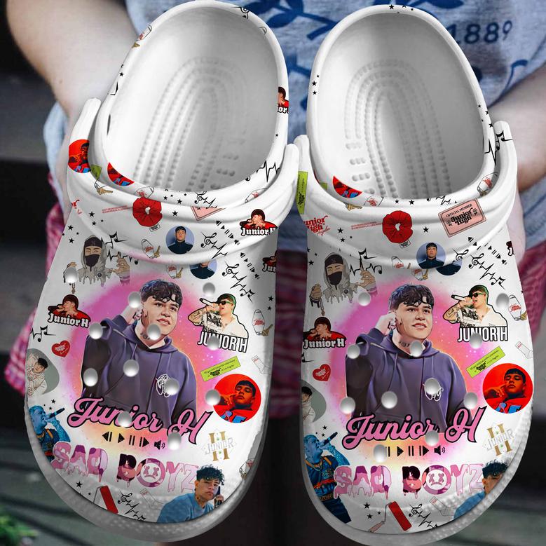Junior H Music Crocs Crocband Clogs Shoes