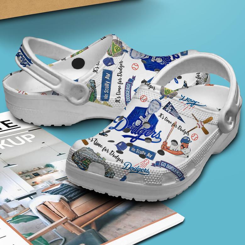 Los Angeles Dodgers Mlb Sport Crocs Crocband Clogs Shoes