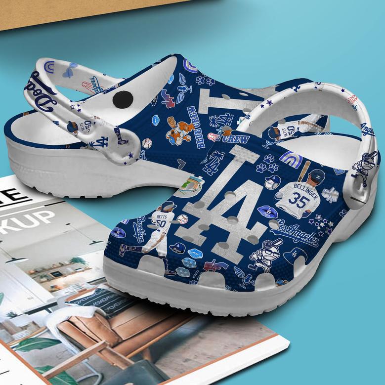 Los Angeles Dodgers Mlb Sport Crocs Crocband Clogs Shoes