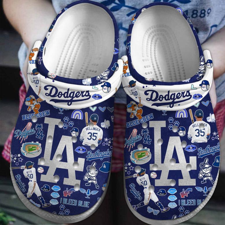 Los Angeles Dodgers Mlb Sport Crocs Crocband Clogs Shoes