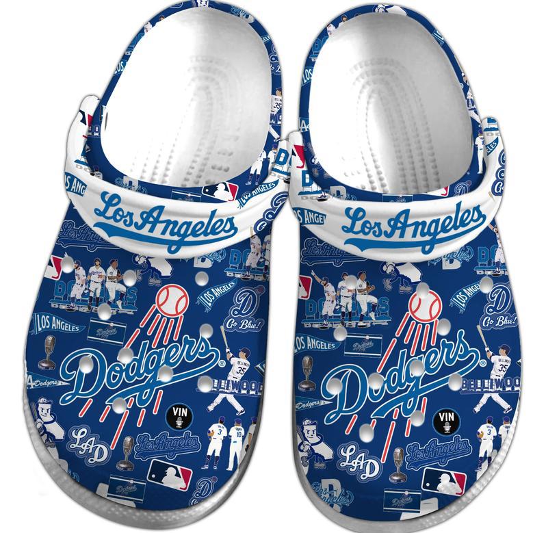 Los Angeles Dodgers Mlb Sport Crocs Crocband Clogs Shoes