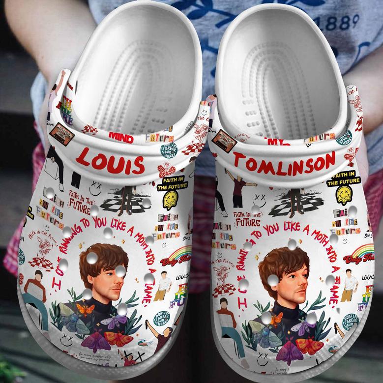 Louis Tomlinson Music Crocs Crocband Clogs Shoes