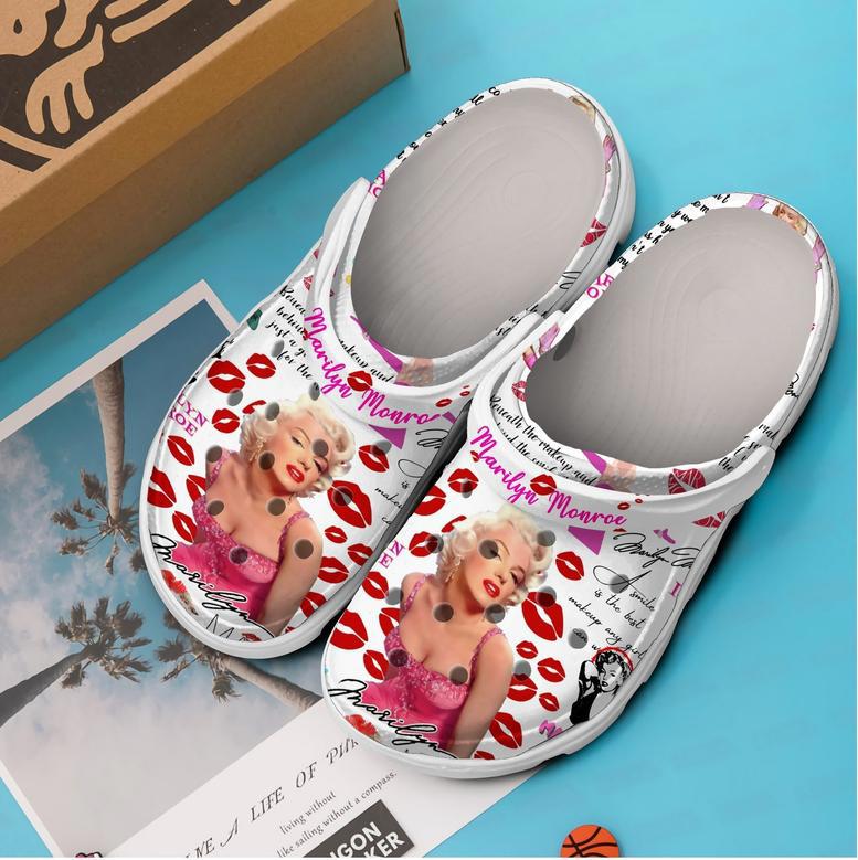 Marilyn Monroe Music Crocs Crocband Clogs Shoes