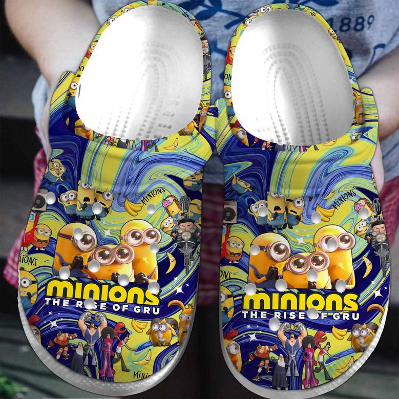 Minions Cartoon Crocs Crocband Clogs Shoes