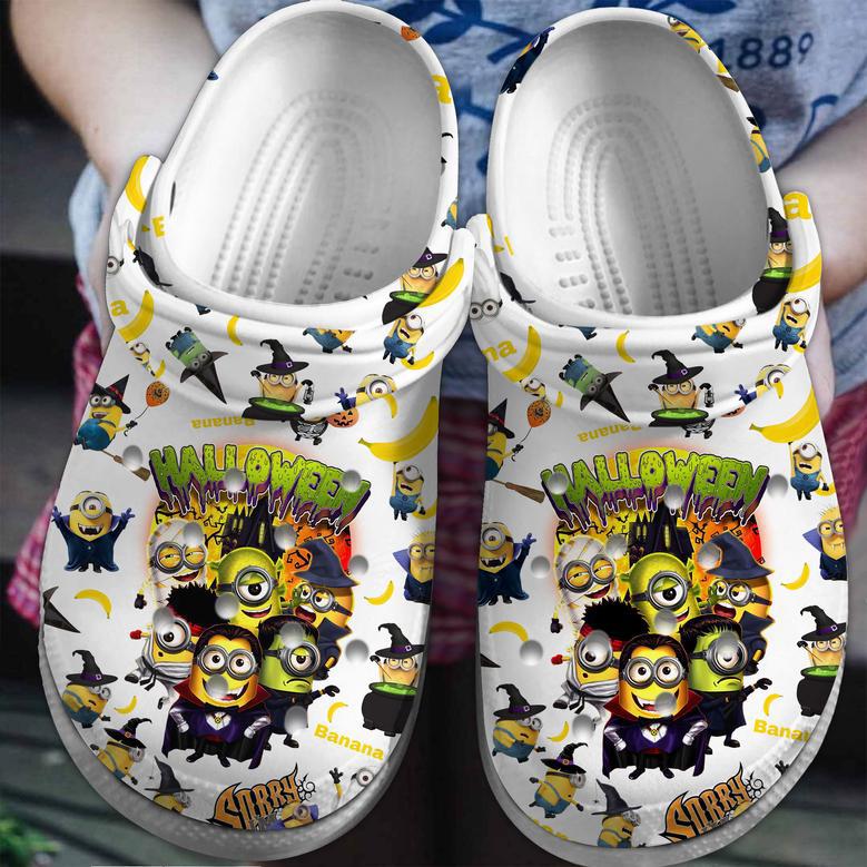 Minions Cartoon Crocs Crocband Clogs Shoes