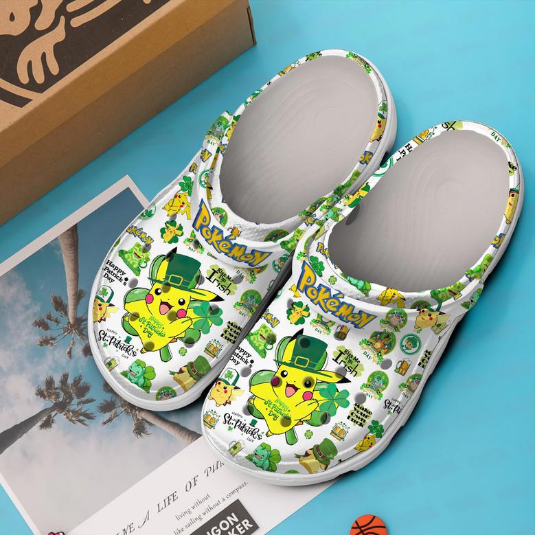 Pokemon Cartoon Crocs Crocband Clogs Shoes