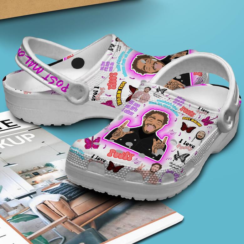 Post Malone Music Crocs Crocband Clogs Shoes