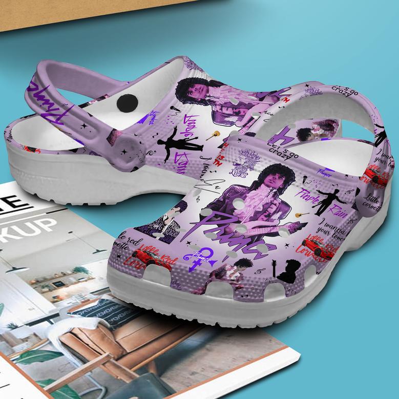 Prince Music Crocs Crocband Clogs Shoes