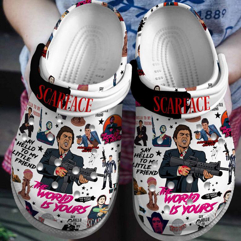 Scarface Movie Crocs Crocband Clogs Shoes