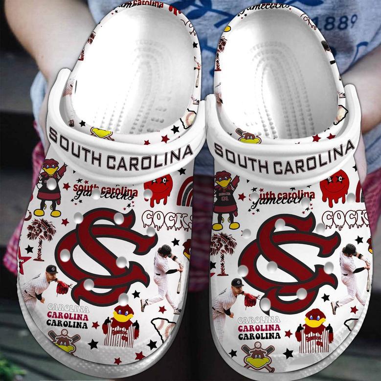 South Carolina Gamecocks Ncaa Sport Crocs Crocband Clogs Shoes