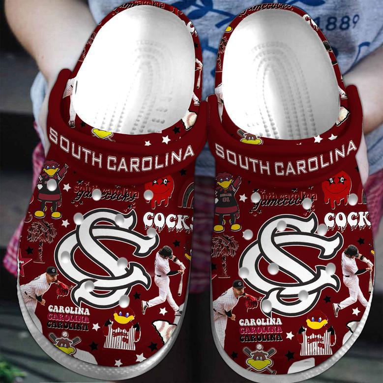 South Carolina Gamecocks Ncaa Sport Crocs Crocband Clogs Shoes