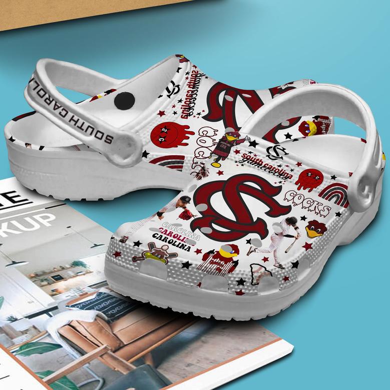 South Carolina Gamecocks Ncaa Sport Crocs Crocband Clogs Shoes