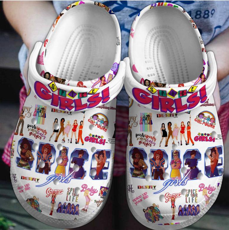 Spice Girls Music Crocs Crocband Clogs Shoes