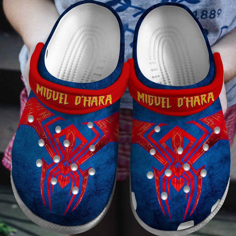 Spider Man Across The Spider Verse Cartoon Crocs Crocband Clogs Shoes