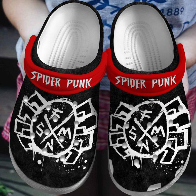 Spider Man Across The Spider Verse Cartoon Crocs Crocband Clogs Shoes