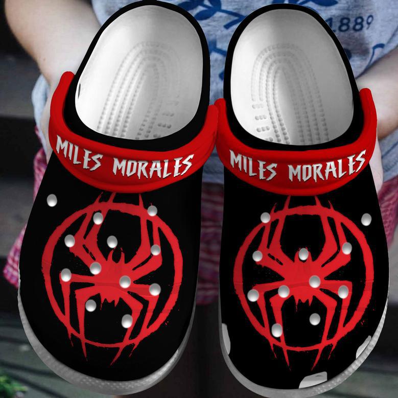 Spider Man Across The Spider Verse Cartoon Crocs Crocband Clogs Shoes