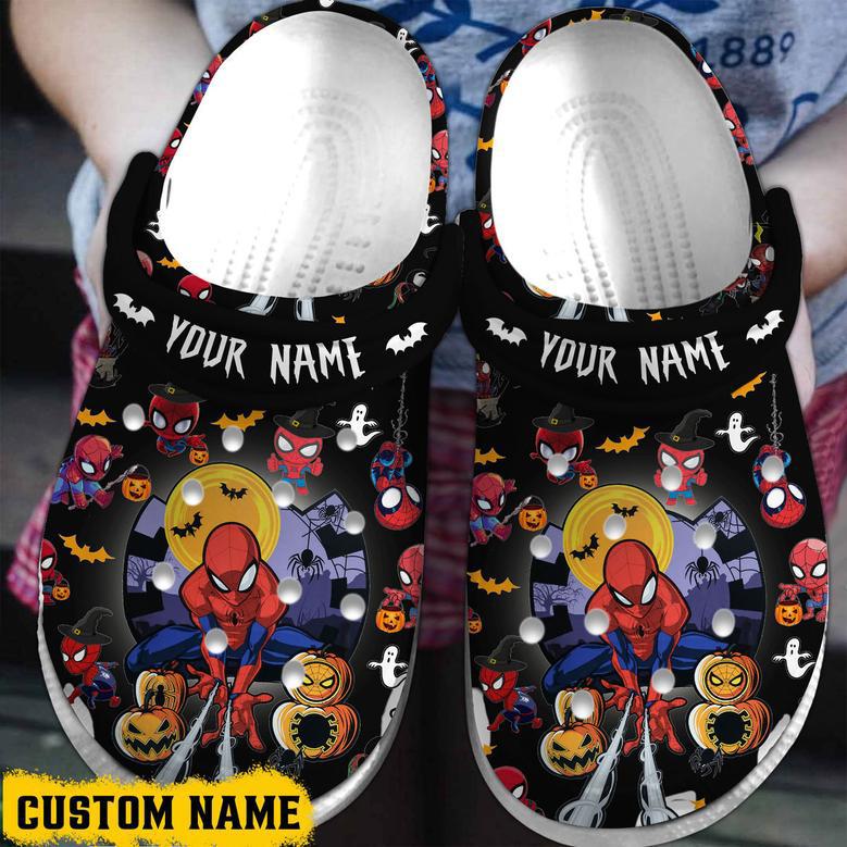 Spider Man Movie Cartoon Crocs Crocband Clogs Shoes