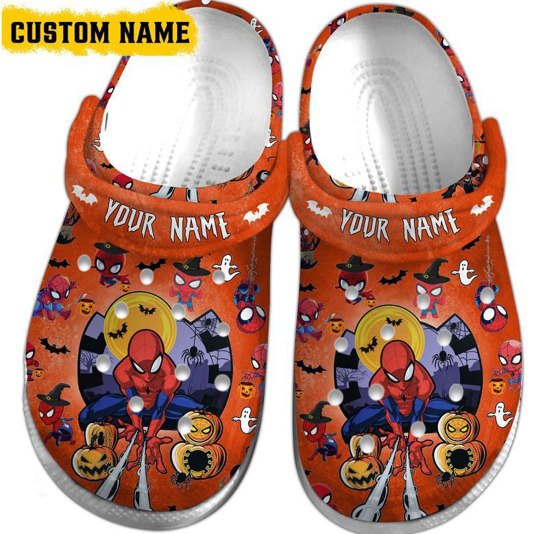 Spider Man Movie Cartoon Crocs Crocband Clogs Shoes