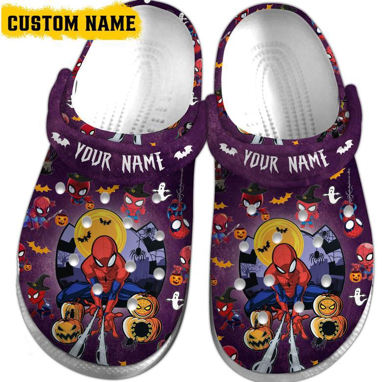 Spider Man Movie Cartoon Crocs Crocband Clogs Shoes