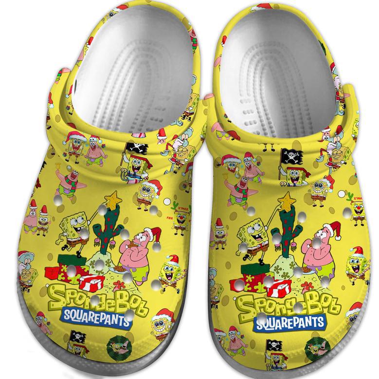 Spongebob Squarepants Cartoon Crocs Crocband Clogs Shoes