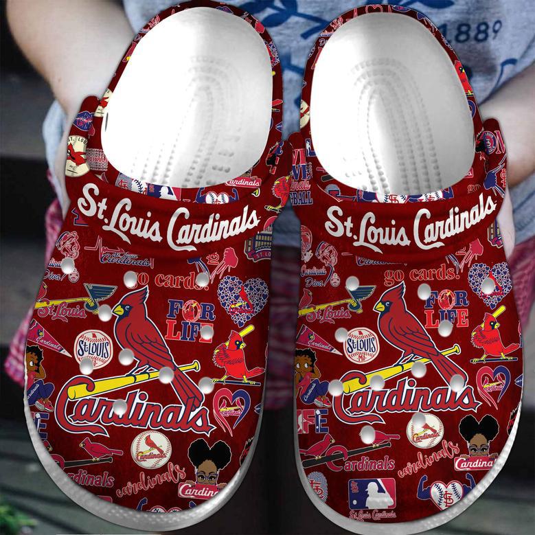 St. Louis Cardinals Mlb Sport Crocs Crocband Clogs Shoes