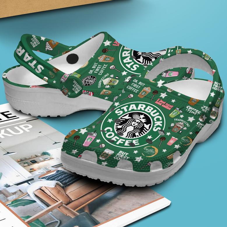 Starbucks Drink Crocs Crocband Clogs Shoes