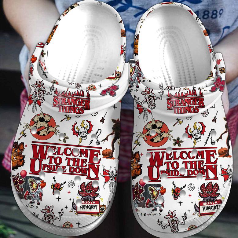 Stranger Things Tv Series Crocs Crocband Clogs Shoes