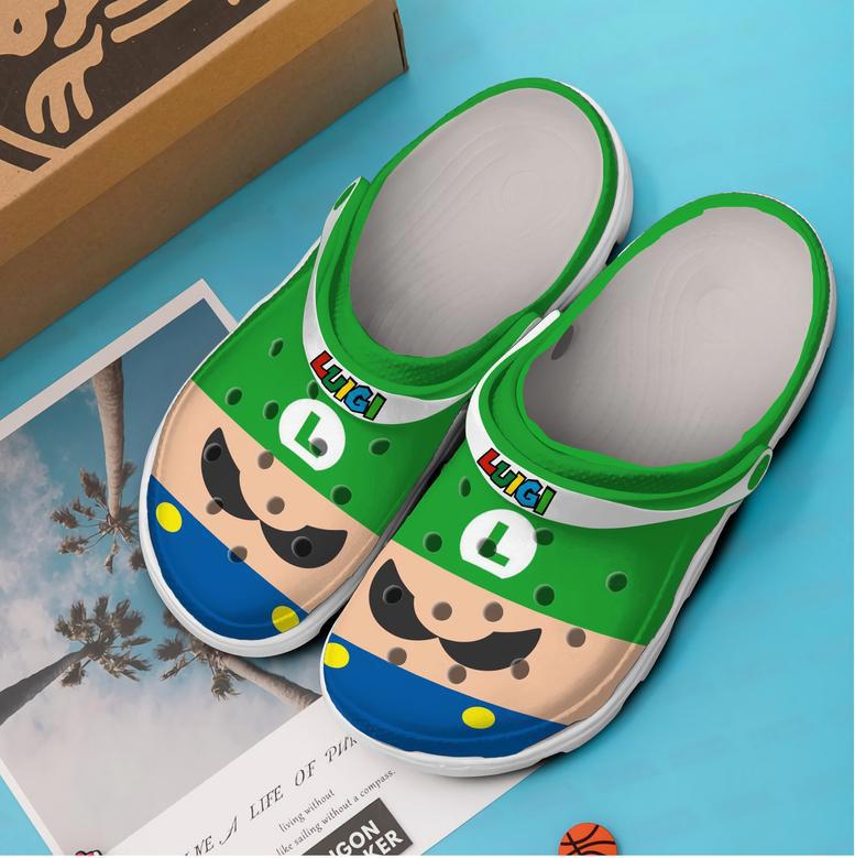 Super Mario Game Movie Crocs Crocband Clogs Shoes