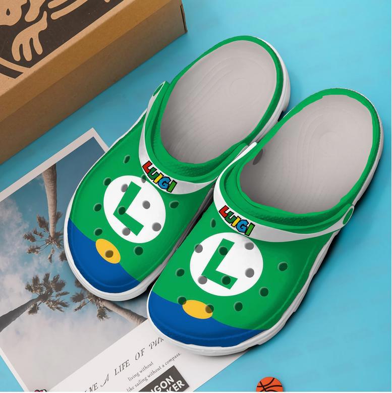 Super Mario Game Movie Crocs Crocband Clogs Shoes