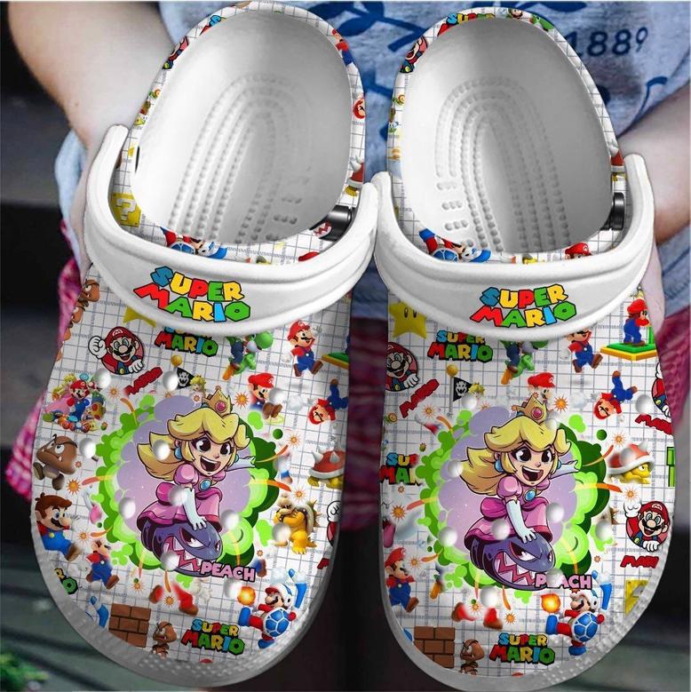 Super Mario Game Movie Crocs Crocband Clogs Shoes