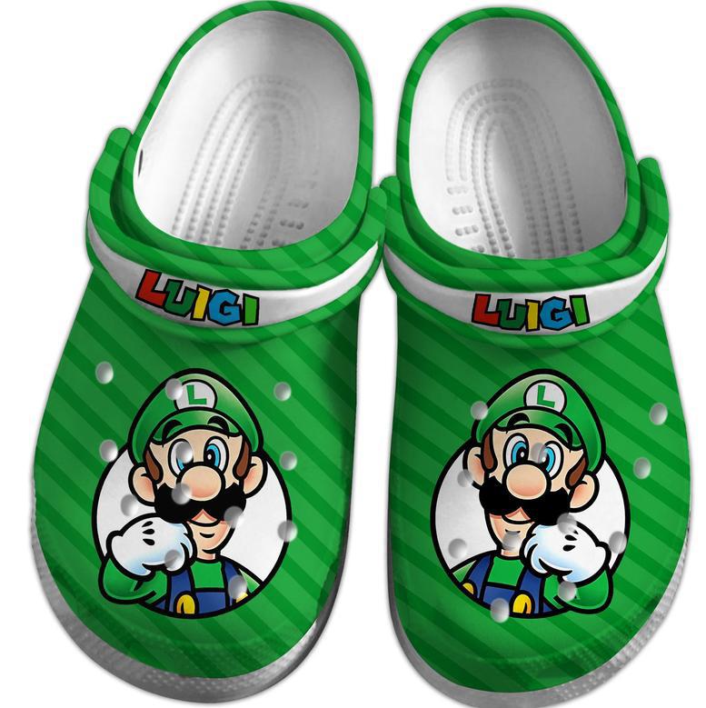 Super Mario Game Movie Crocs Crocband Clogs Shoes