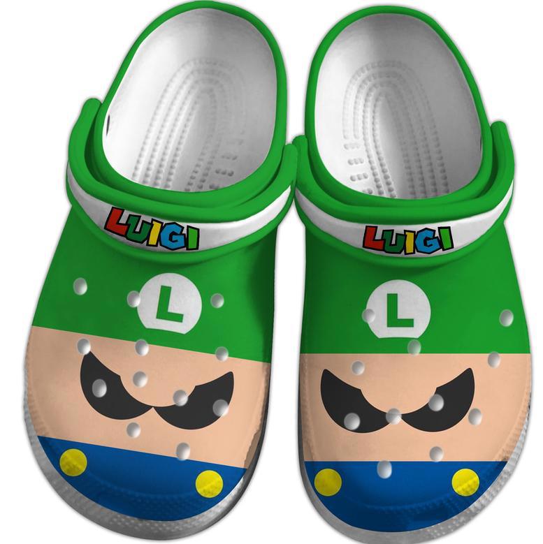 Super Mario Game Movie Crocs Crocband Clogs Shoes