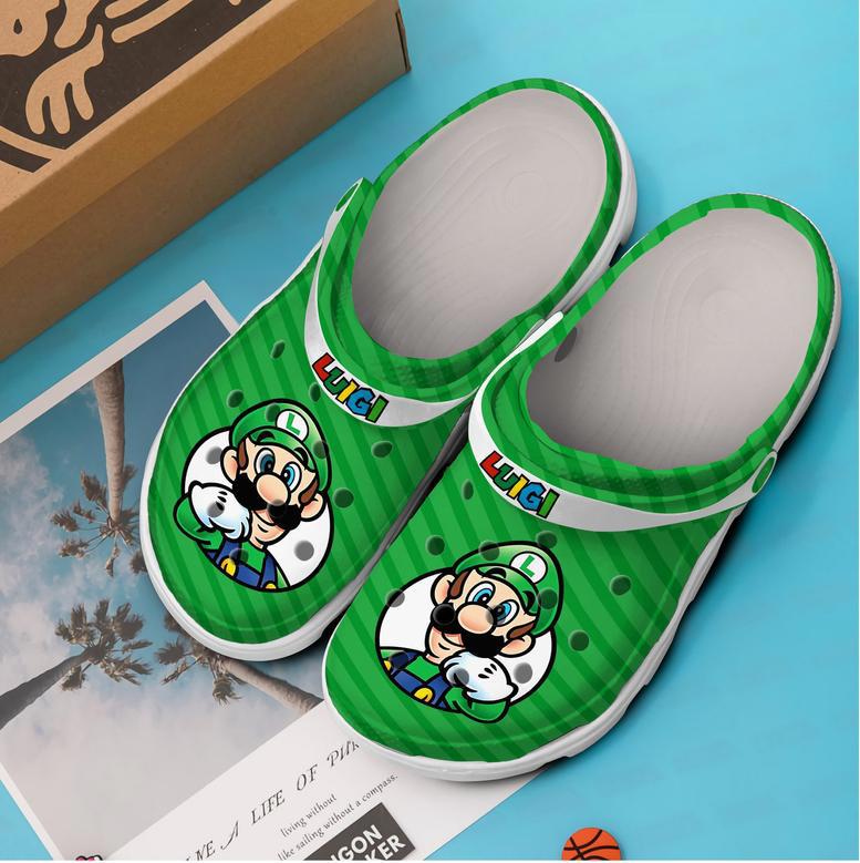 Super Mario Game Movie Crocs Crocband Clogs Shoes