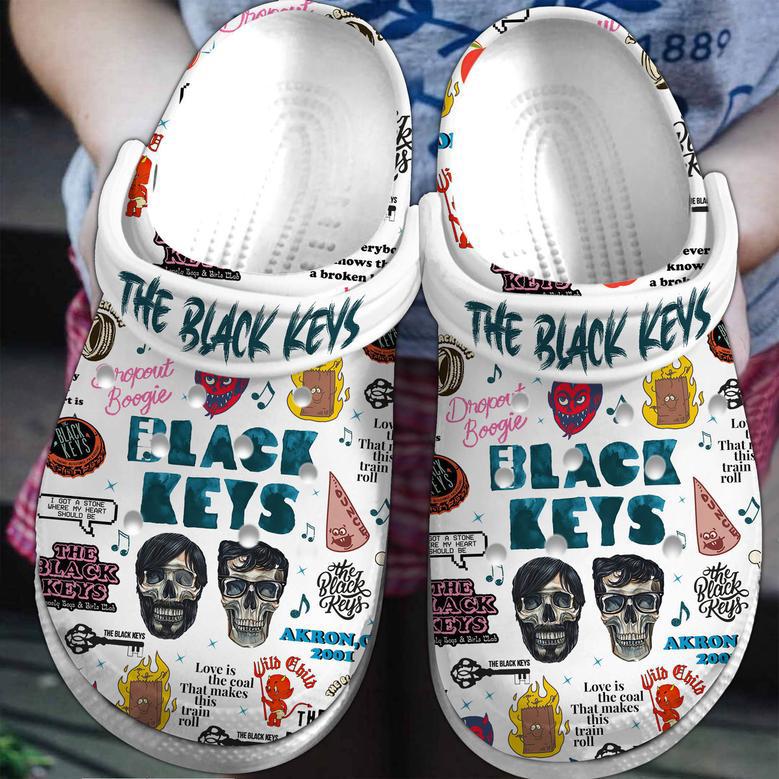 The Black Keys Music Crocs Crocband Clogs Shoes