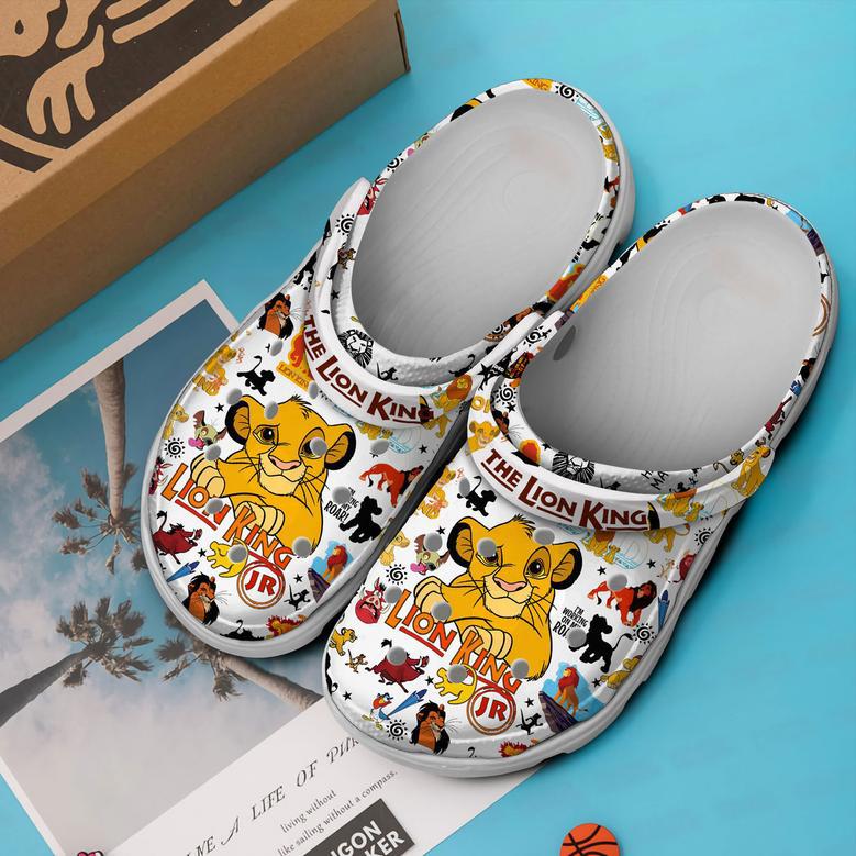 The Lion King Cartoon Movie Crocs Crocband Clogs Shoes