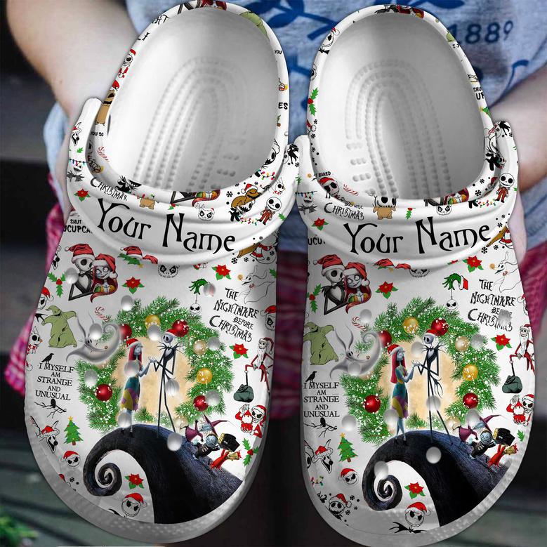 The Nightmare Before Christmas And Cartoon Crocs Crocband Clogs Shoes